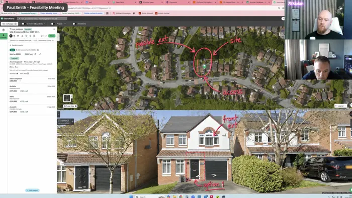 Reviewing a homeowner's site and local planning context